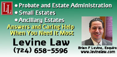 Law Levine, LLC - Estate Attorney in Franklin PA for Probate Estate Administration including small estates and ancillary estates